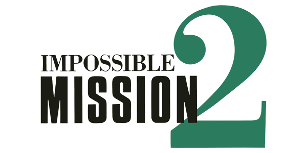 Impossible Mission 2 logo for Amiga