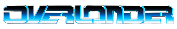 Overlander logo for Amiga