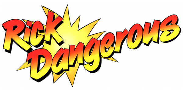 Rick Dangerous logo for Amiga