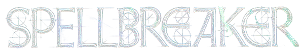 Spellbreaker logo for Amiga