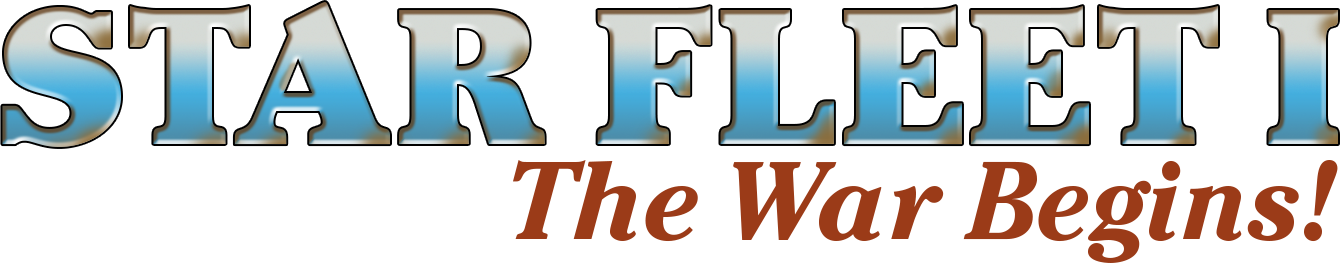Star Fleet I logo for Amiga