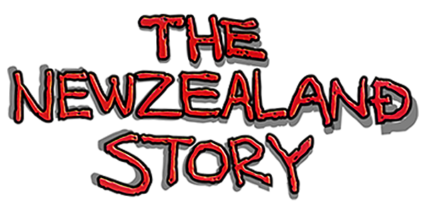 The Newzealand Story logo for Amiga