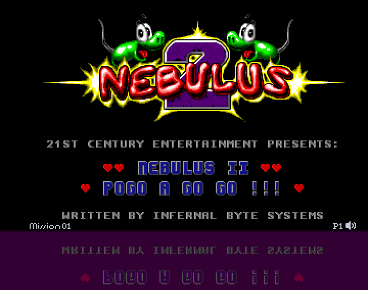 Nebulus screenshot 3 for Amiga