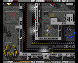 Alien Breed II: The Horror Continues screenshot 3 for Amiga