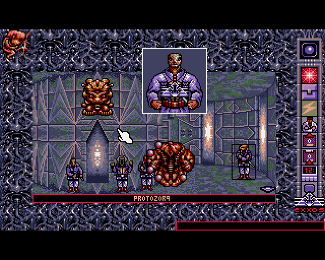 Chamber Of The Sci-Mutant Priestess screenshot 3 for Amiga