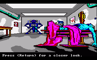 Manhunter: New York screenshot 2 for Amiga