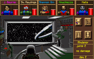 MegaTraveller 2: Quest For The Ancients screenshot 2 for Amiga