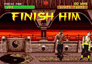 Mortal Kombat II screenshot 3 for Amiga