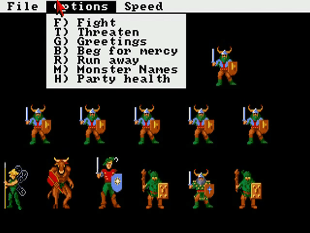 Phantasie III screenshot 2 for Amiga