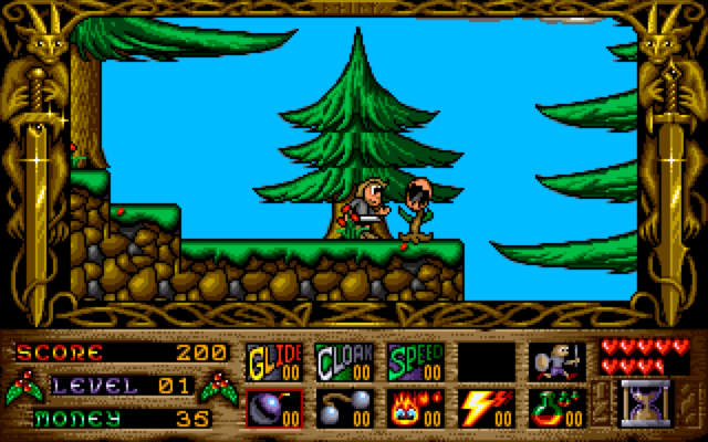 Prophecy I: The Viking Child screenshot 2 for Amiga