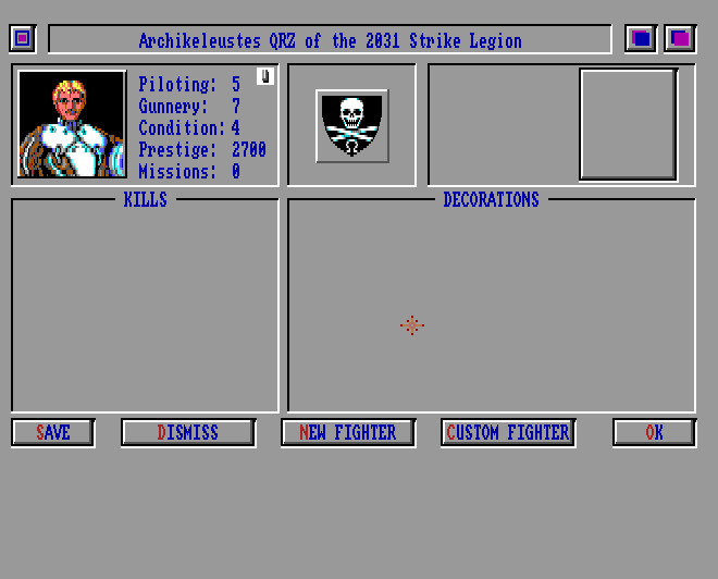 Renegade Legion: Interceptor screenshot 2 for Amiga