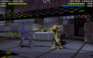 Rise Of The Robots screenshot 3 for Amiga