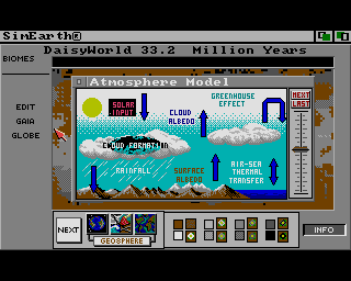 Sim Earth screenshot 2 for Amiga