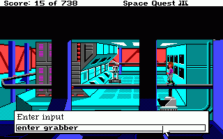 Space Quest III: The Pirates Of Pestulon screenshot 3 for Amiga