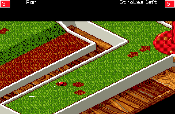 Zany Golf screenshot 2 for Amiga