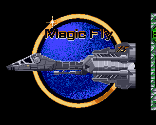 Magic Fly title screen for Amiga