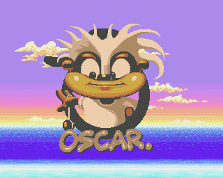 Oscar title screen for Amiga
