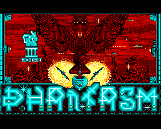 Phantasm title screen for Amiga
