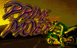 Prime Mover title screen for Amiga