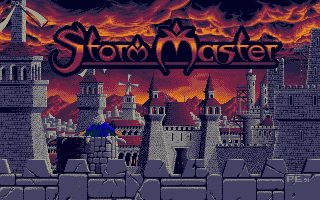 Storm Master title screen for Amiga