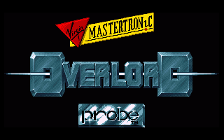 Supremacy: Your Will Be Done title screen for Amiga