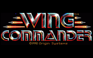 Wing Commander title screen for Amiga