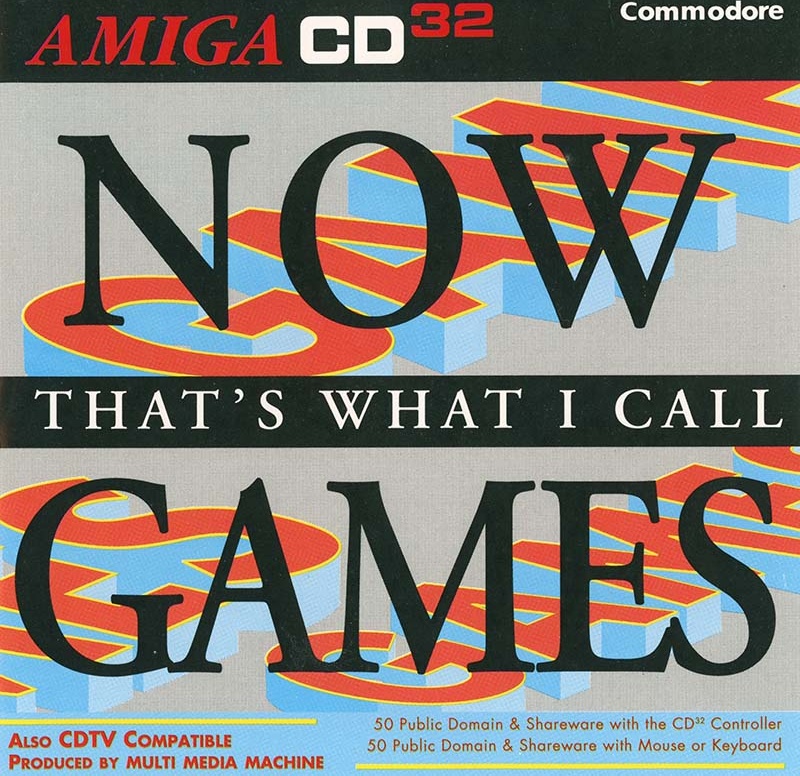 Now That's What I Call Games box art for Amiga CD32