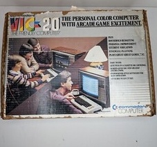 VIC 20 Colour Computer box art for Vic-20