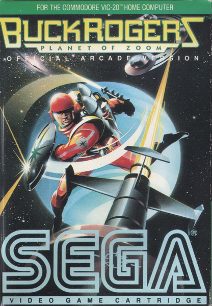 Buck Rogers box art for Vic-20