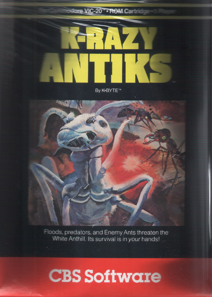 K-Razy Antiks box art for Vic-20