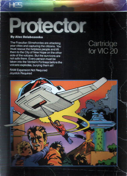 Protector box art for Vic-20