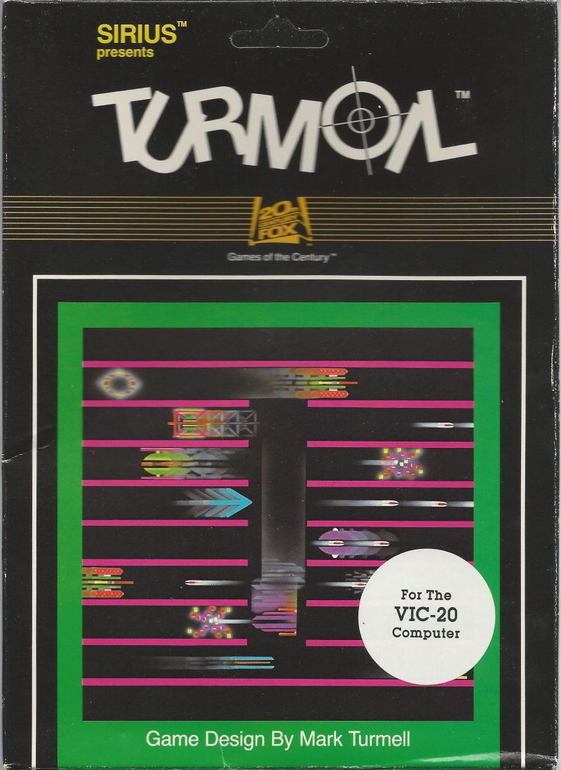 Turmoil box art for Vic-20