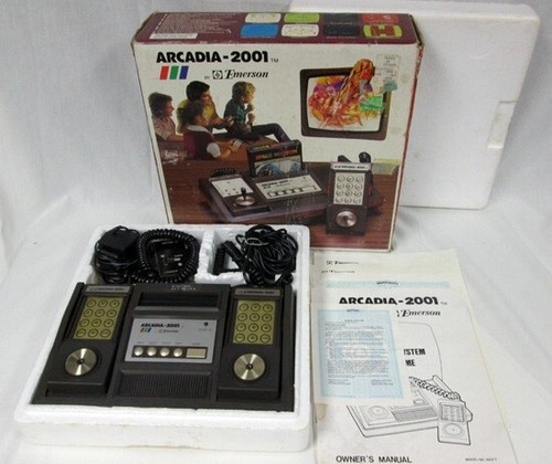 Arcadia 2001 System box art for Arcadia 2001