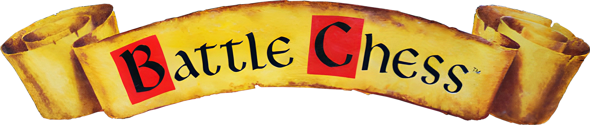 Battle Chess logo for FM Towns Marty