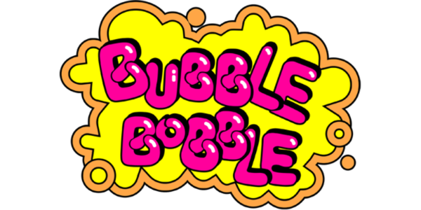 Bubble Bobble logo for FM Towns Marty