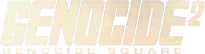 Genocide Square logo for FM Towns Marty