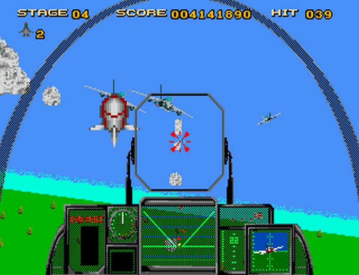 Afterburner III screenshot 2 for FM Towns Marty