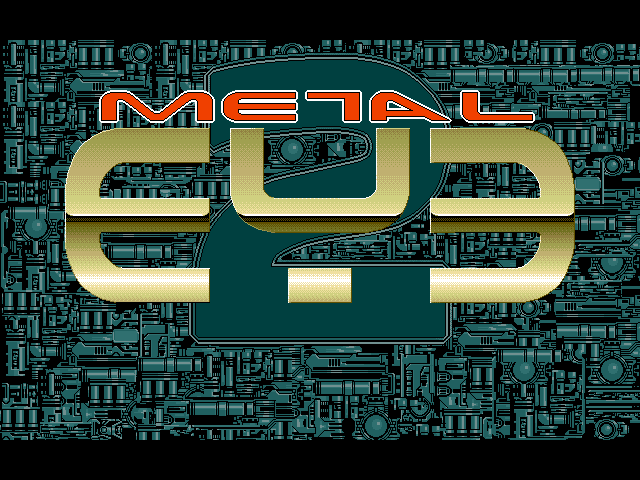 Metal Eye 2 title screen for FM Towns Marty