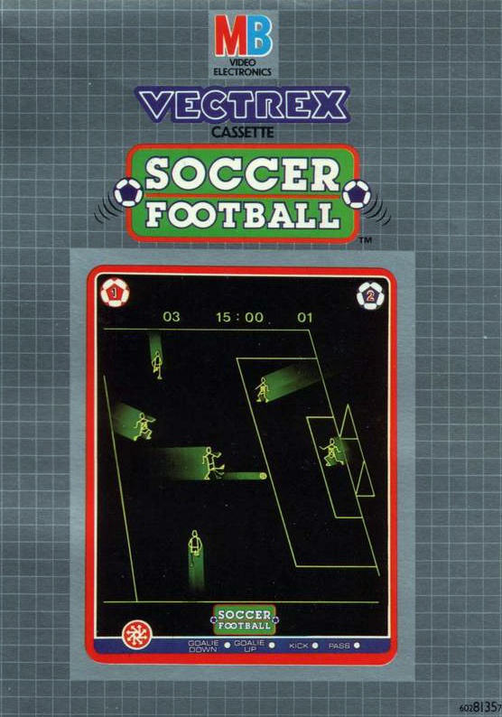 Soccer Football box art for Vectrex