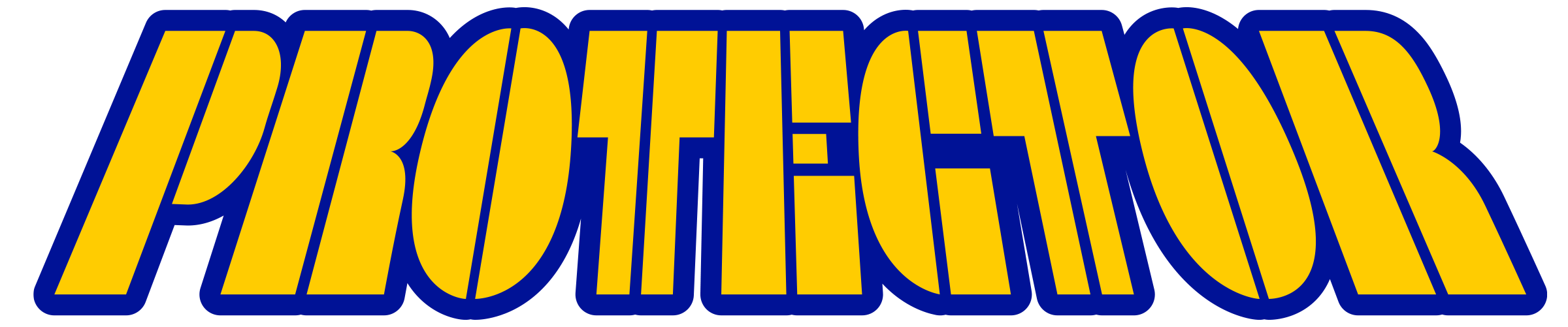Protector & Y.A.S.I logo for Vectrex