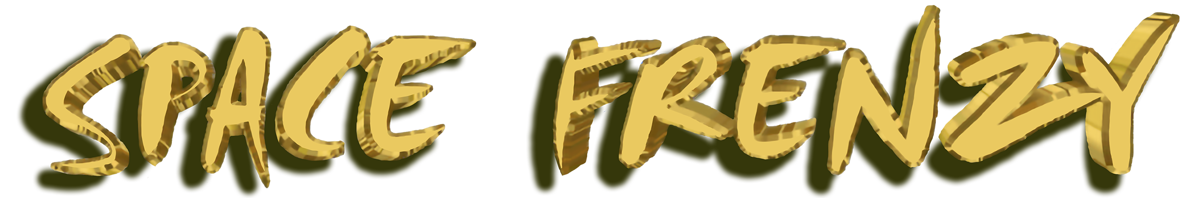 Space Frenzy logo for Vectrex
