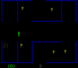 Berzerk screenshot 3 for Vectrex