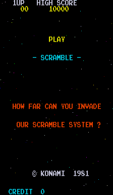 Scramble screenshot 5 for Vectrex
