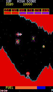 Scramble screenshot 8 for Vectrex