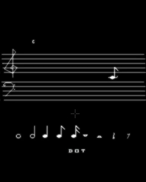 Melody Master screenshot 3 for Vectrex
