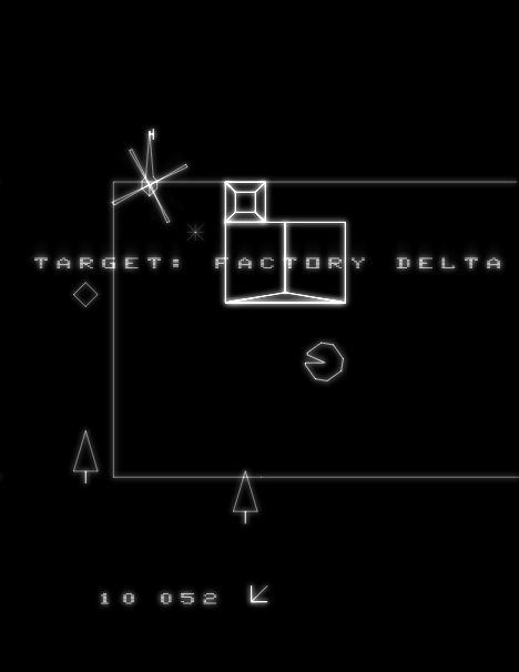 Raid Over Vectrexia screenshot 2 for Vectrex