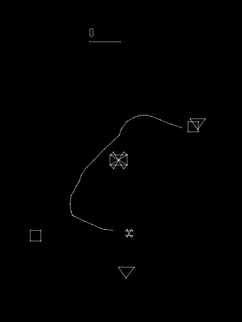 Star Sling screenshot 3 for Vectrex