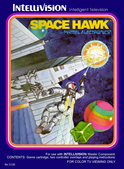 Space Hawk [Tele-Games] box art for Intellivision