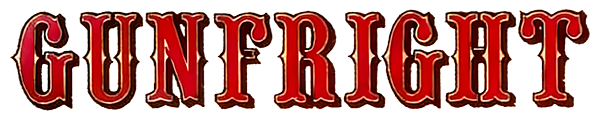 Gun Fright logo for MSX