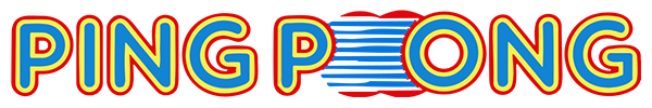 Konami's Ping Pong logo for MSX